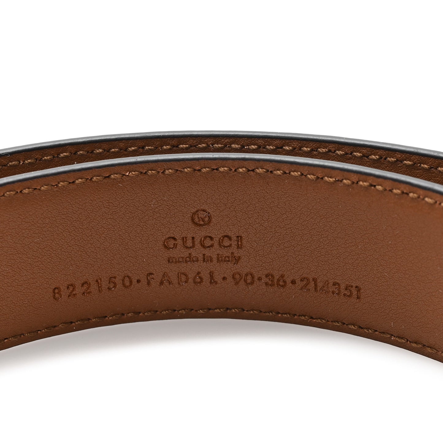 GG Supreme Monogram Calfskin Square 30mm Belt 90 36 Beige Ebony Old Sundial