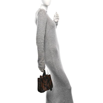 Alaia Pony Hair Zebra Print Snakeskin Rose-Marie 19 Bag Brown Black 2 of 9