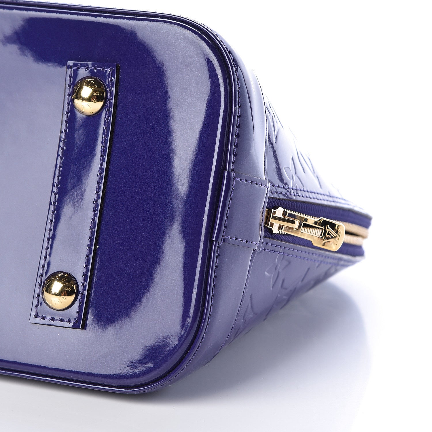 Louis Vuitton Vernis Alma PM Blueberry 11 of 11