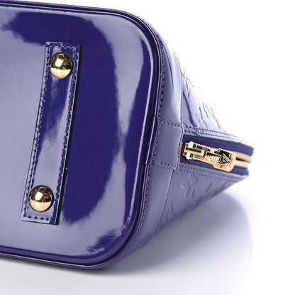 Louis Vuitton Vernis Alma PM Blueberry 11 of 11
