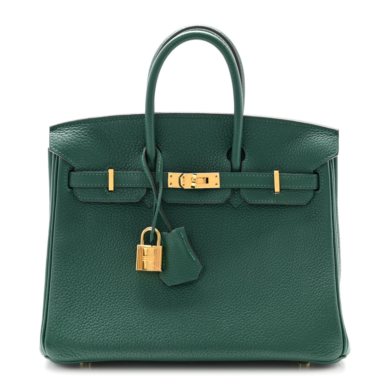 Hermes Togo Birkin 25 Malachite 1 of 13