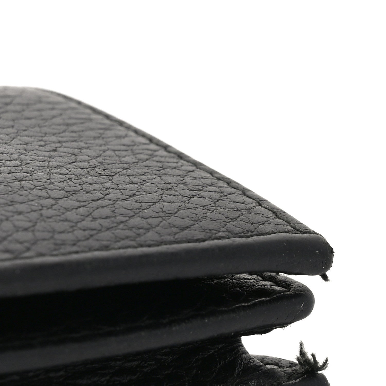 Gucci Pebbled Calfskin Butterfly Card Case Black 8 of 9