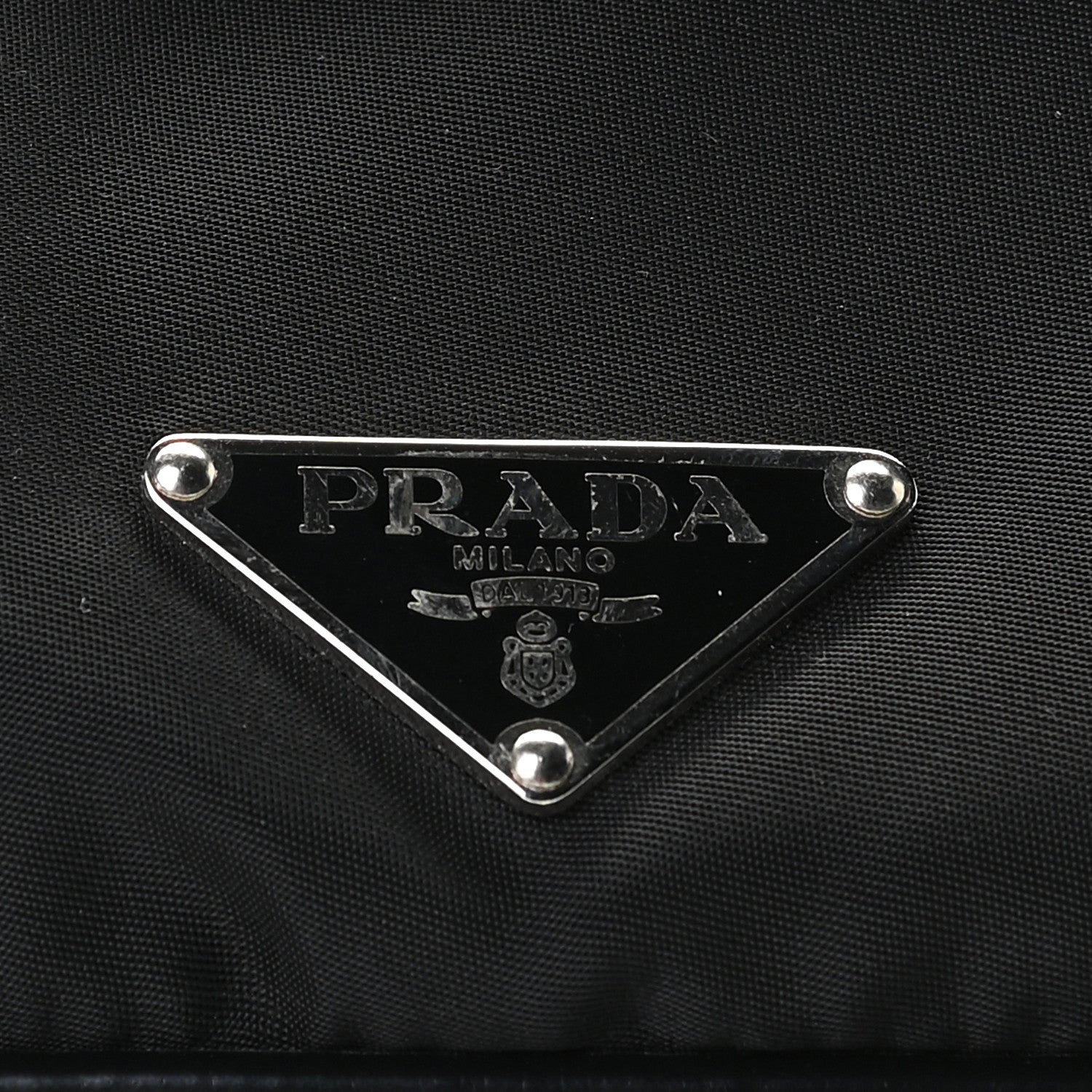 Prada Tessuto Sirio Pochette Black 8 of 8