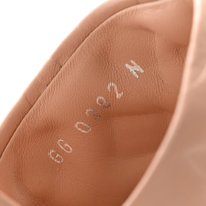 Louis Vuitton Lambskin Embossed Monogram Revival Mules 38.5 Beige 8 of 9