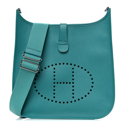 Hermes Epsom Evelyne III GM Bleu Paon 1 of 4