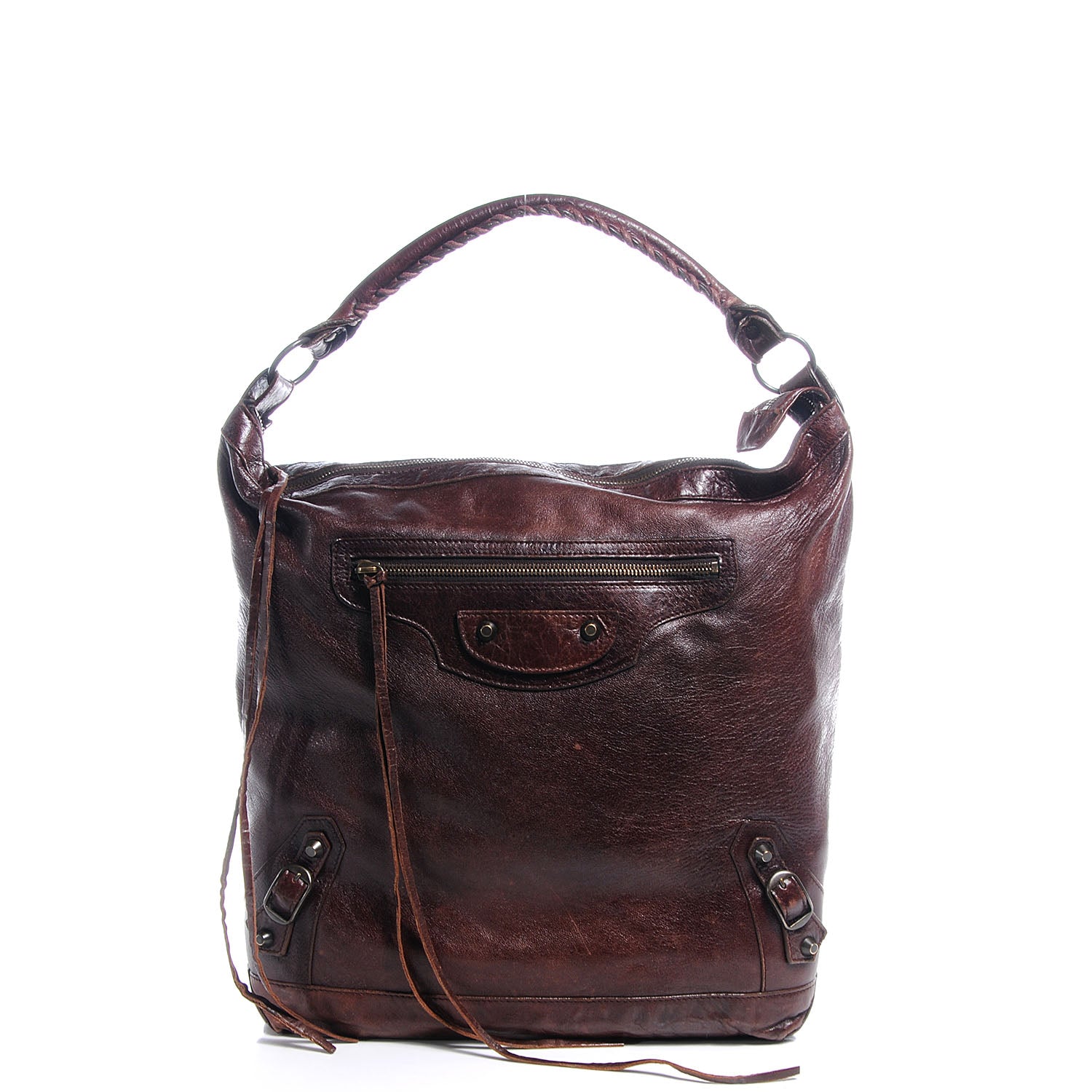 Balenciaga Chevre Day Hobo Mogano 1 of 7