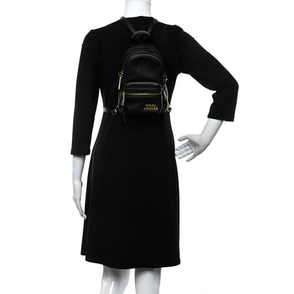 Marc Jacobs Grained Calfskin Mini Backpack Black 2 of 11