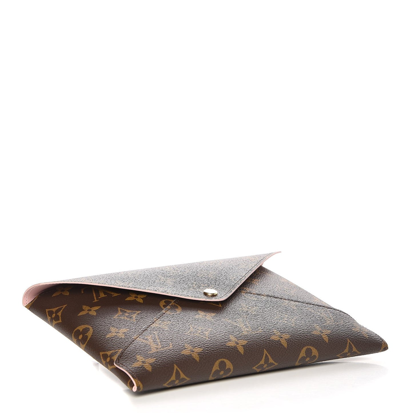 Monogram Large Kirigami Pochette Insert Rose Ballerine