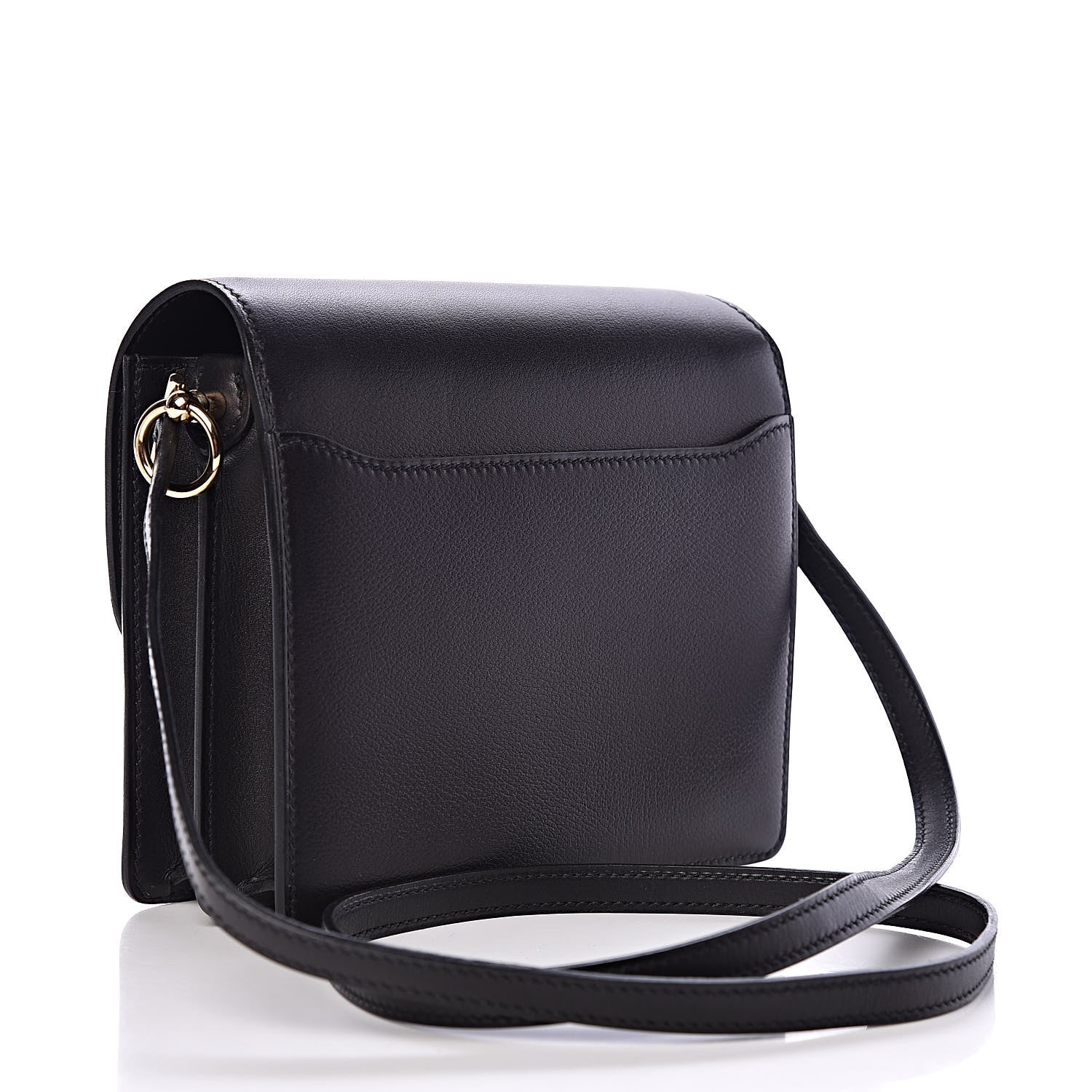 Hermes Evergrain Mini Sac Roulis Black 3 of 11