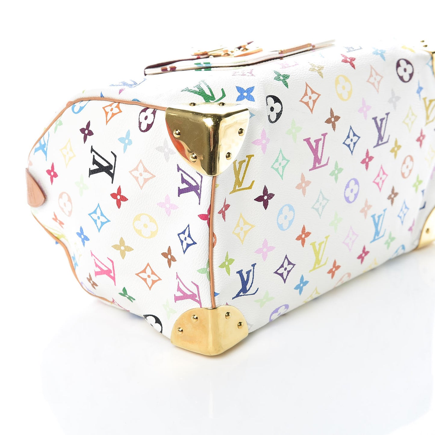 Monogram Multicolor Speedy 30 White