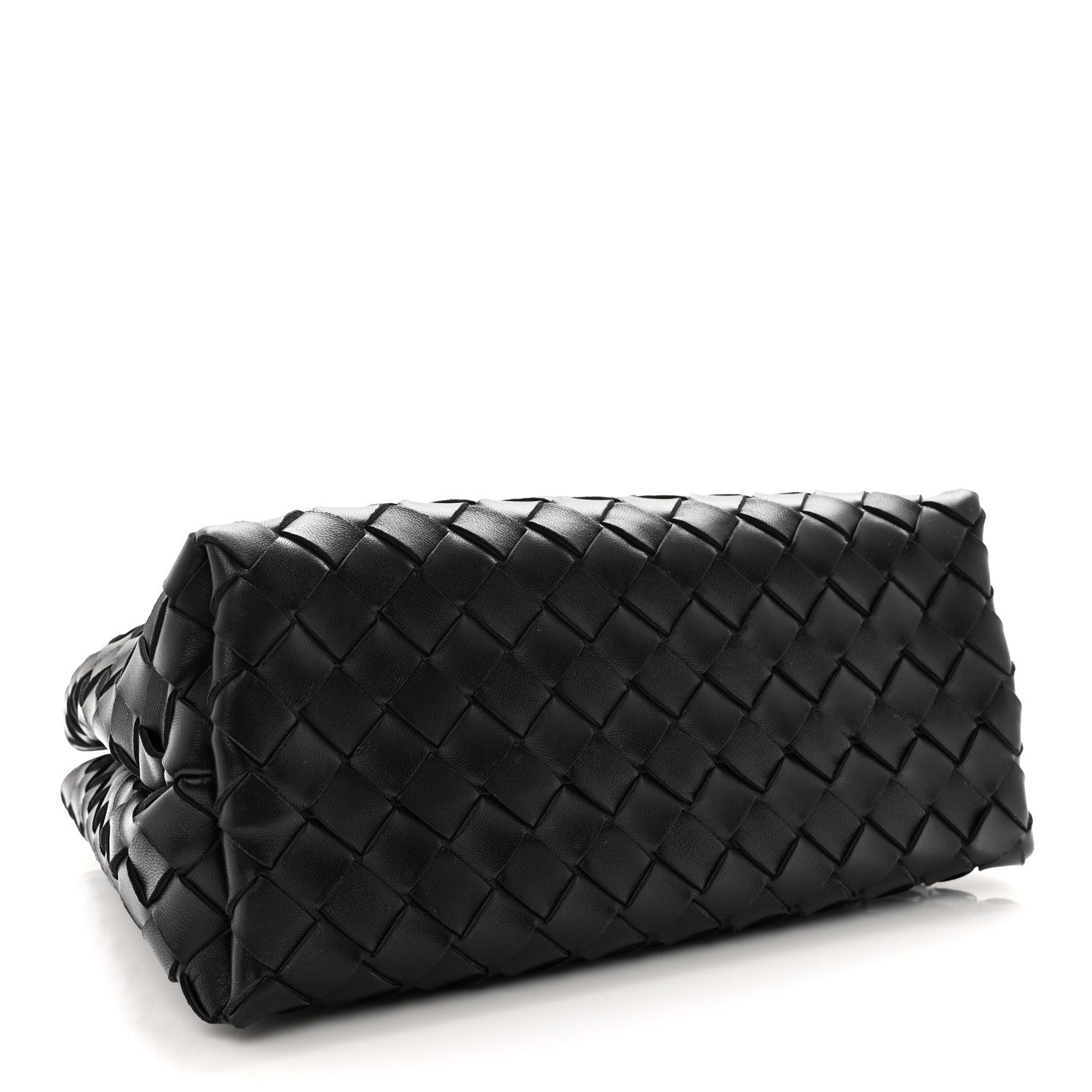 Bottega Veneta Nappa Intrecciato Small Andiamo With Chain Shoulder Bag Black 4 of 11