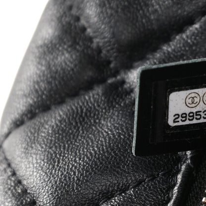Chanel Lambskin Quilted Small Perfect Meeting Hobo Black 7 of 10