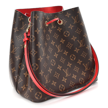 Louis Vuitton Monogram Neonoe MM Coquelicot 2 of 9