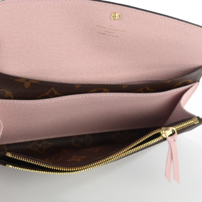 Louis Vuitton Monogram Emilie Wallet Rose Ballerine 5 of 7