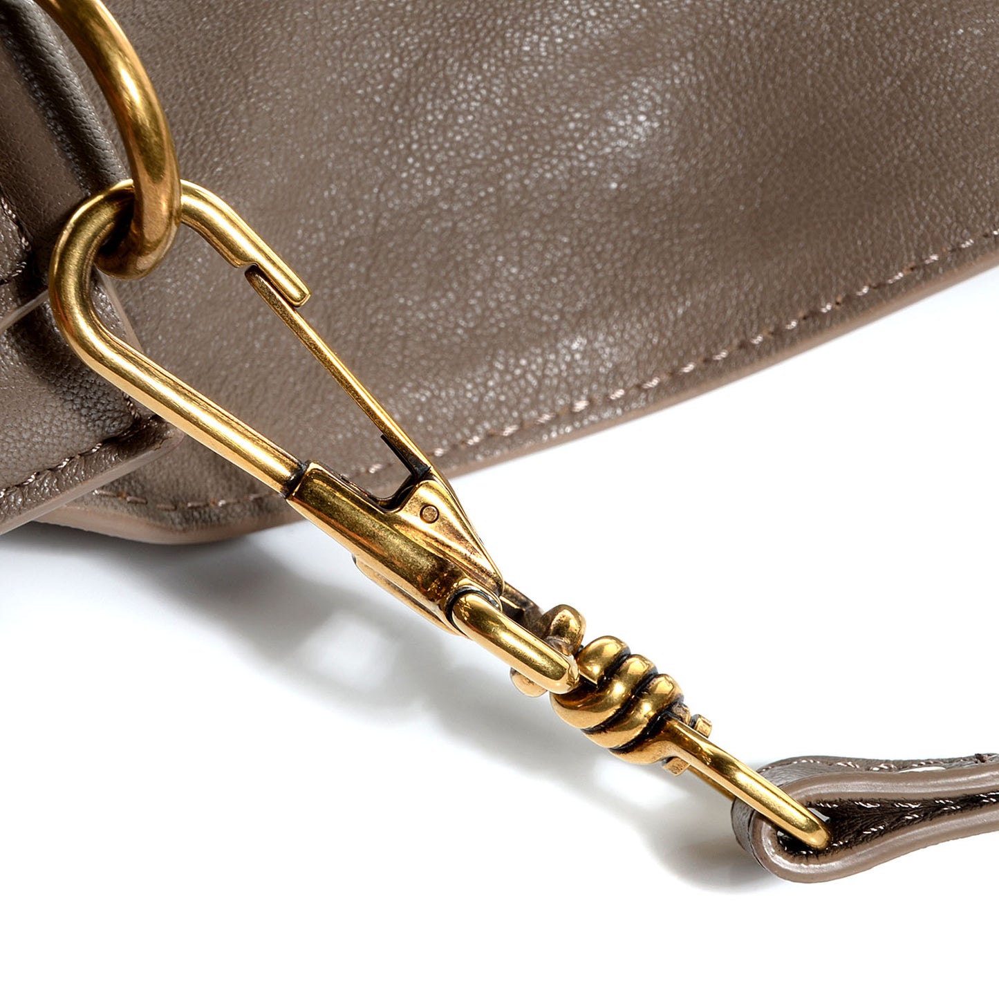 Lambskin PS1 Medium Satchel Smoke