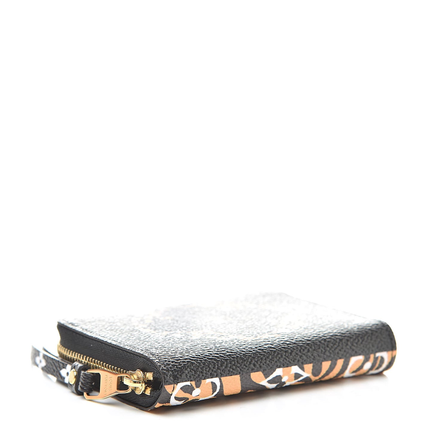 Monogram Giant Jungle Zippy Coin Purse Black