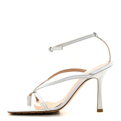 Bottega Veneta Laser Nappa Stretch Multi Strap 90mm Sandals 37 Moon Drop 1 of 11