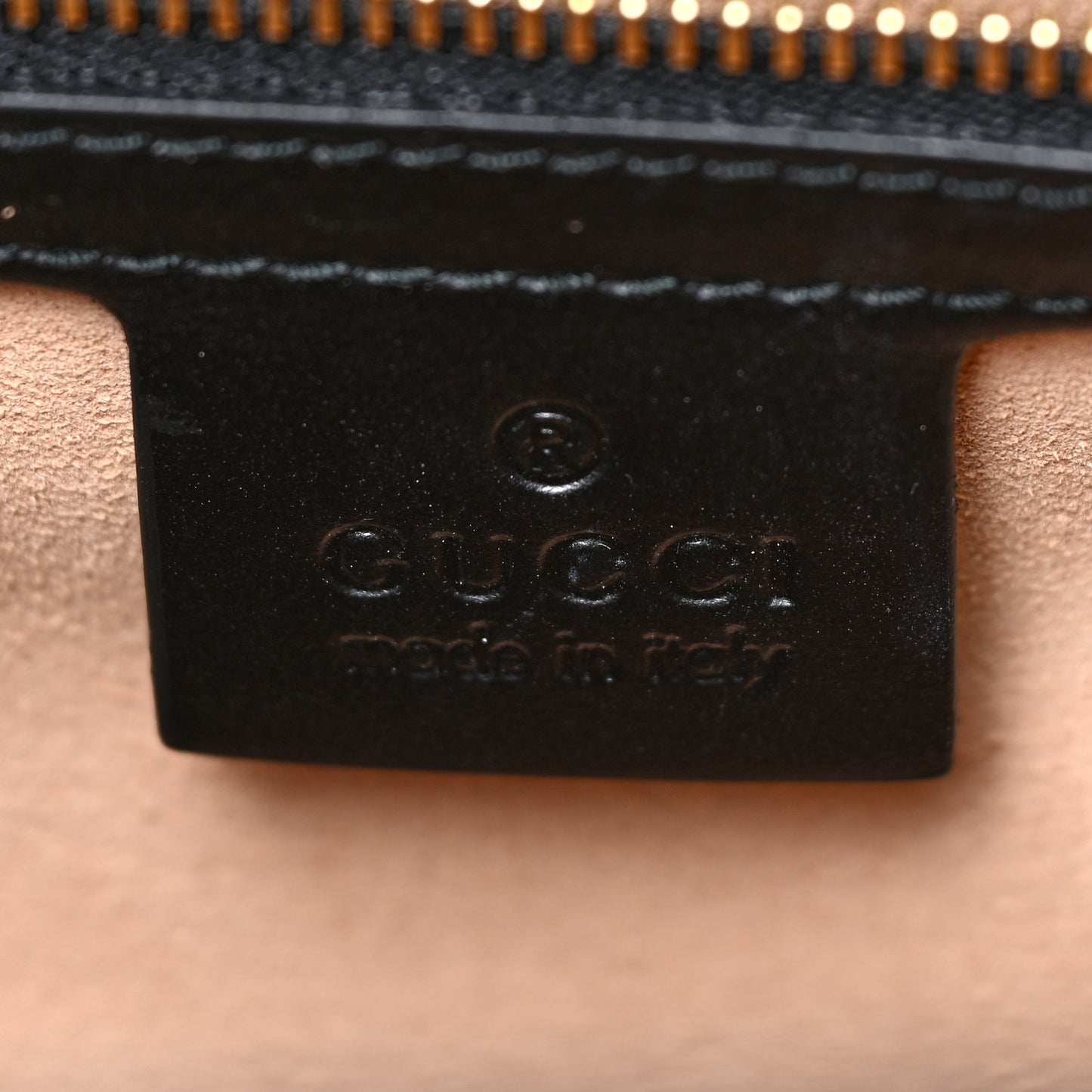 Guccissima Signature Small Padlock Top Handle Bag Black