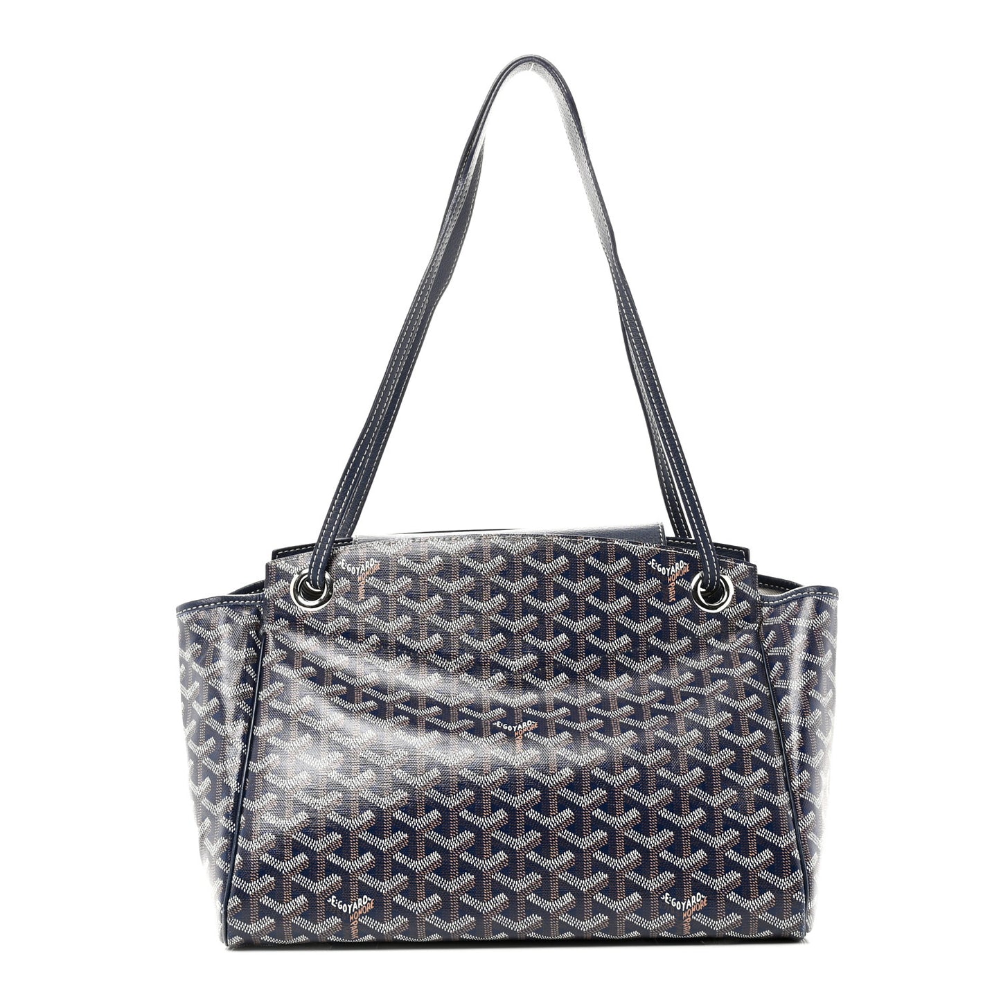 Goyardine Rouette PM Blue Marine