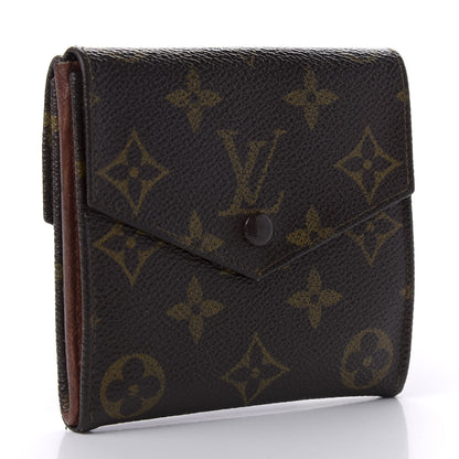 Louis Vuitton Monogram Porte-Monnaie Billets Wallet 3 of 9