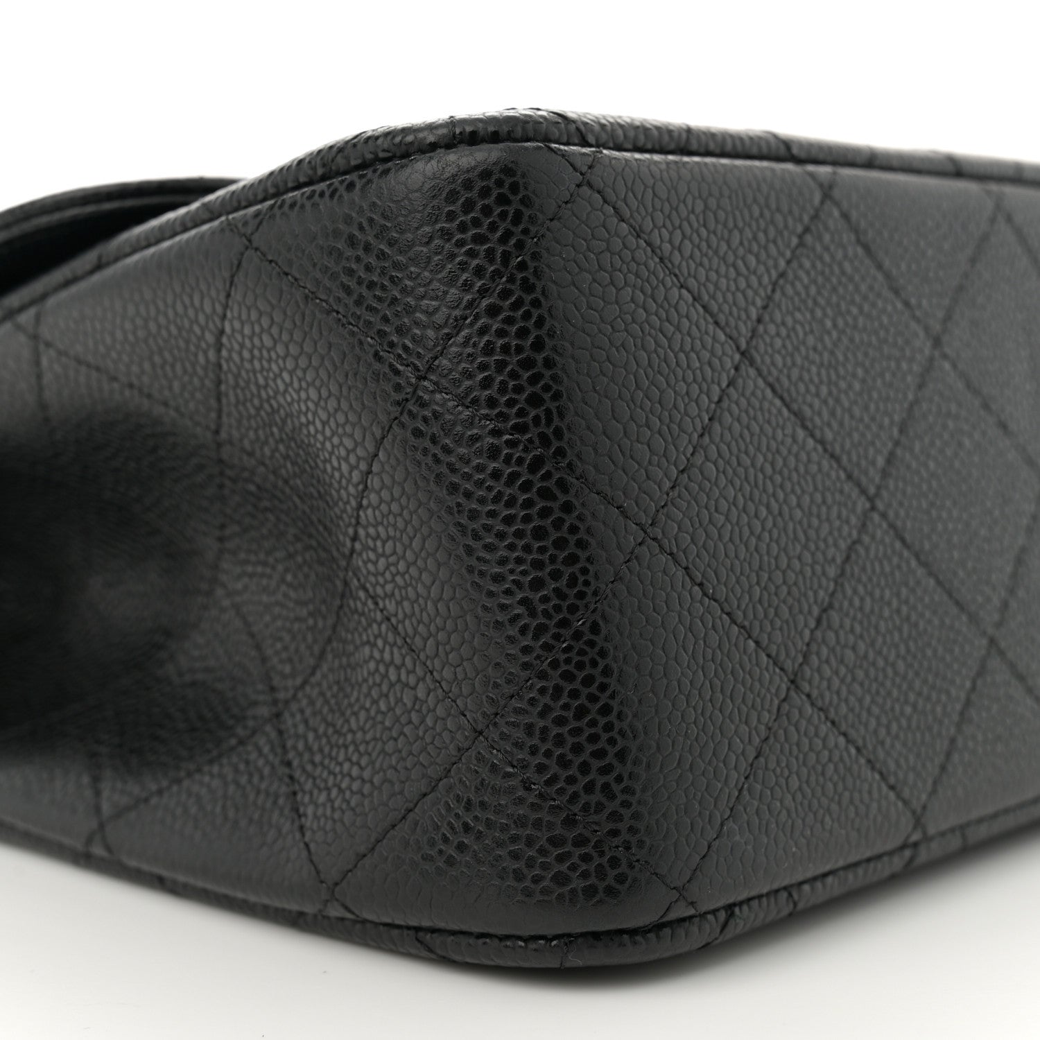 Chanel Caviar Quilted Jumbo Double Flap Black 9 of 11