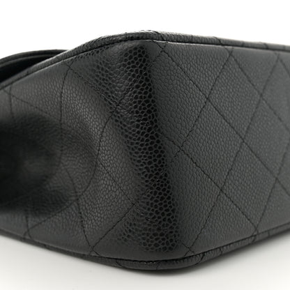 Chanel Caviar Quilted Jumbo Double Flap Black 9 of 11