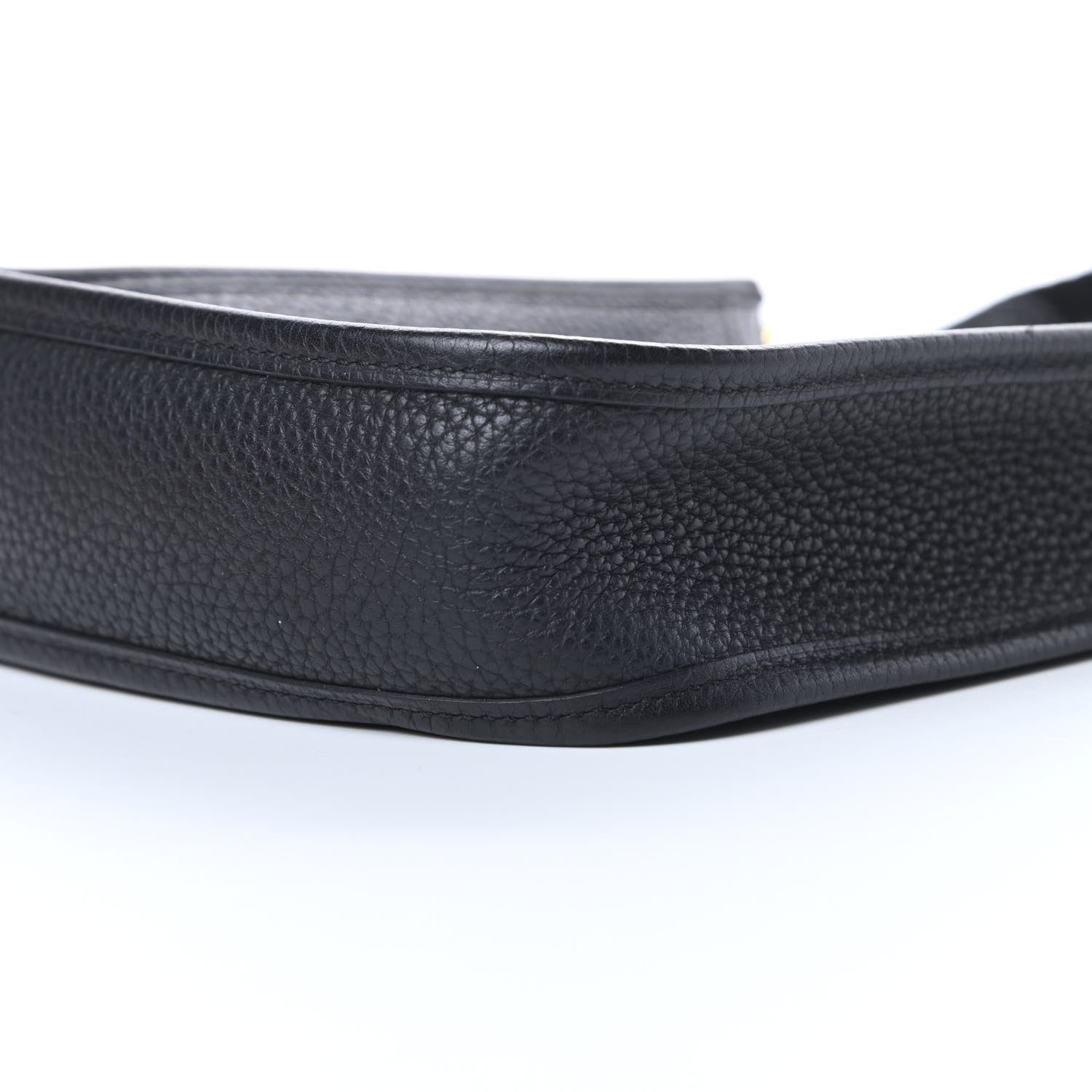 Hermes Taurillon Clemence Evelyne TPM Black 10 of 11