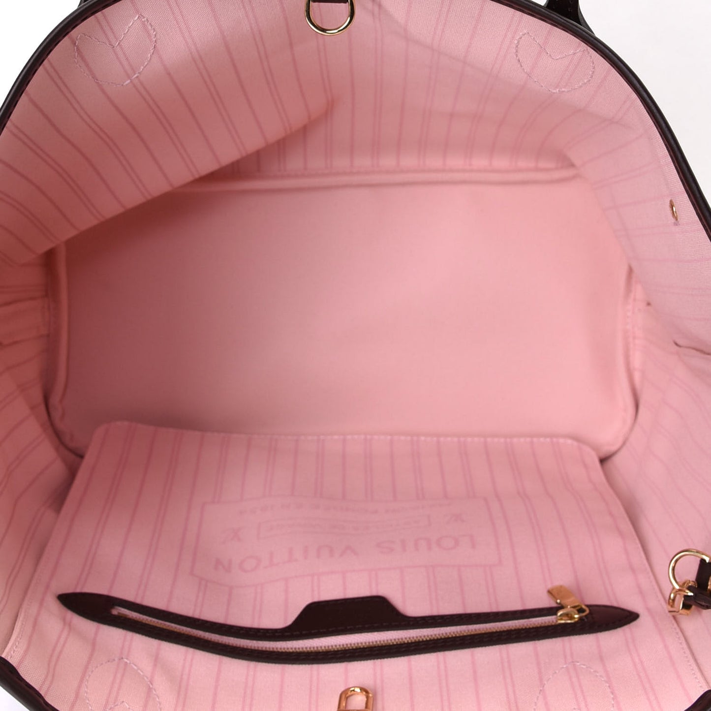 Damier Ebene Neo Neverfull MM Rose Ballerine