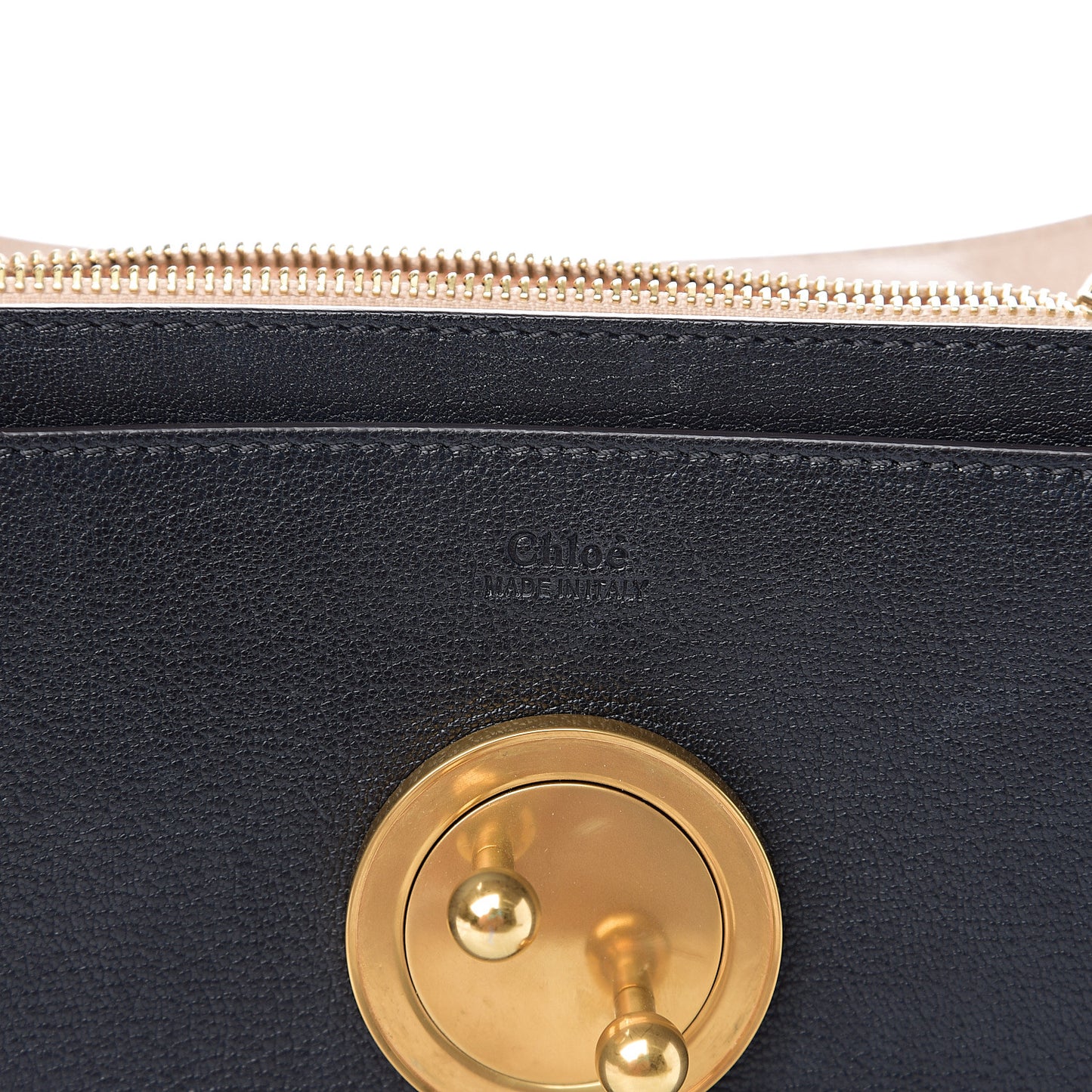 Goatskin Medium Mily Shoulder Bag Black