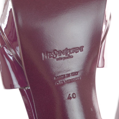 Saint Laurent Patent Tribute 105 Platform Sandals 40 5 of 6