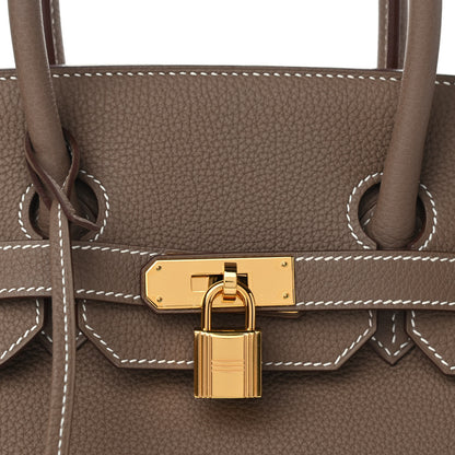 Hermes Togo Birkin 35 Etoupe 7 of 9
