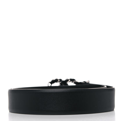 Chanel Calfskin CC Chain Belt 85 34 Black 2 of 4