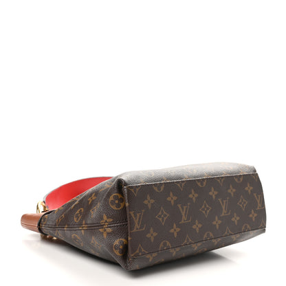 Louis Vuitton Monogram Tuileries Besace Caramel Rouge 4 of 13