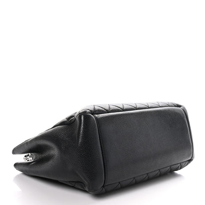 Chanel Caviar Quilted Grand Shopping Tote GST Black 4 of 10