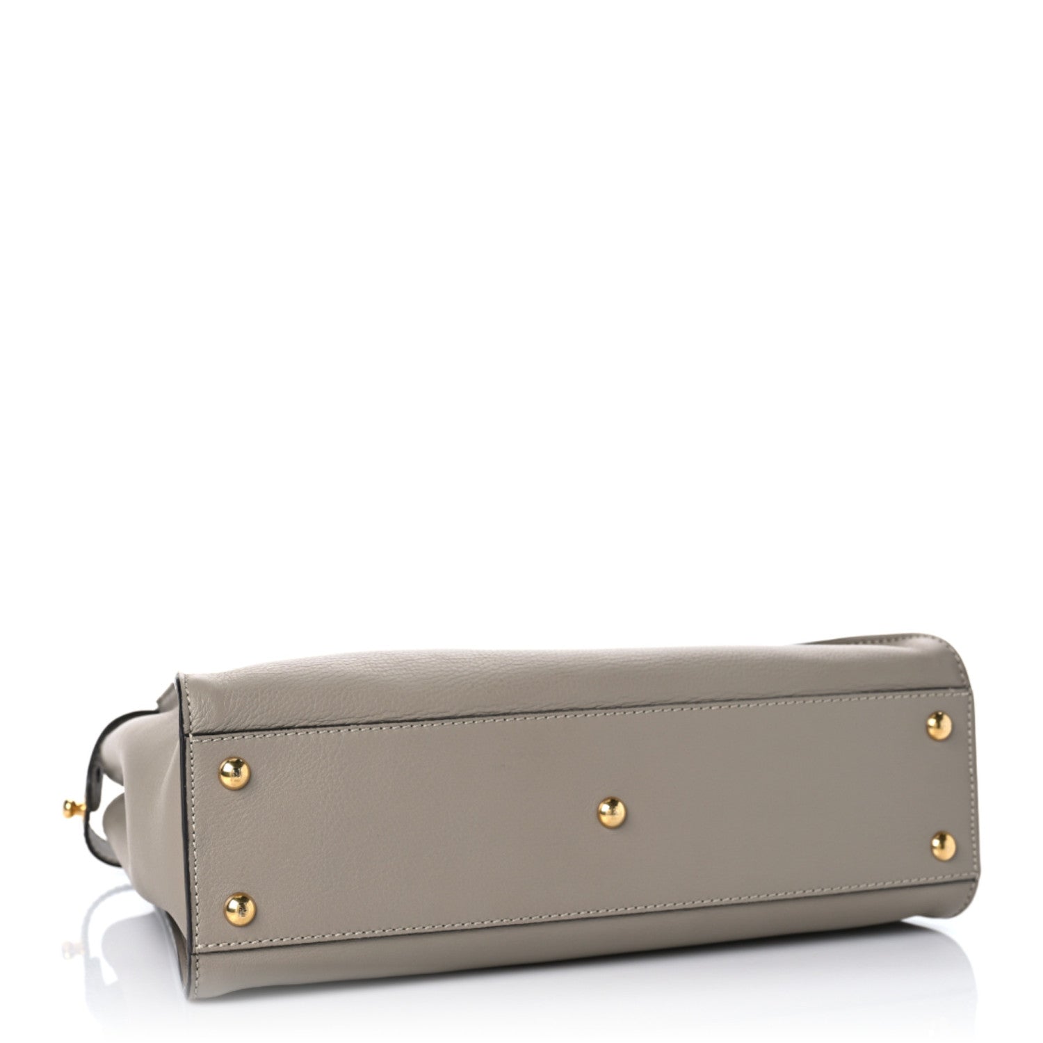Fendi Vitello Seta Plexiglass Tortoise Medium Peekaboo Iconic Satchel Tortora 4 of 9