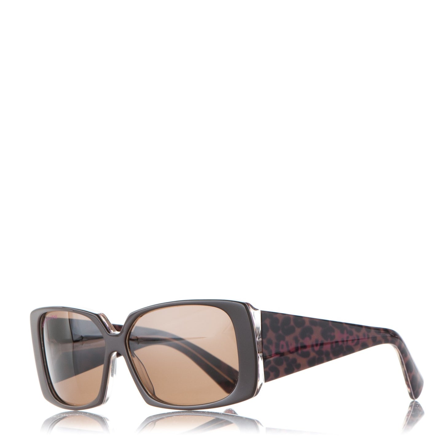 Leopard Marquise Sunglasses Z0207W Brown