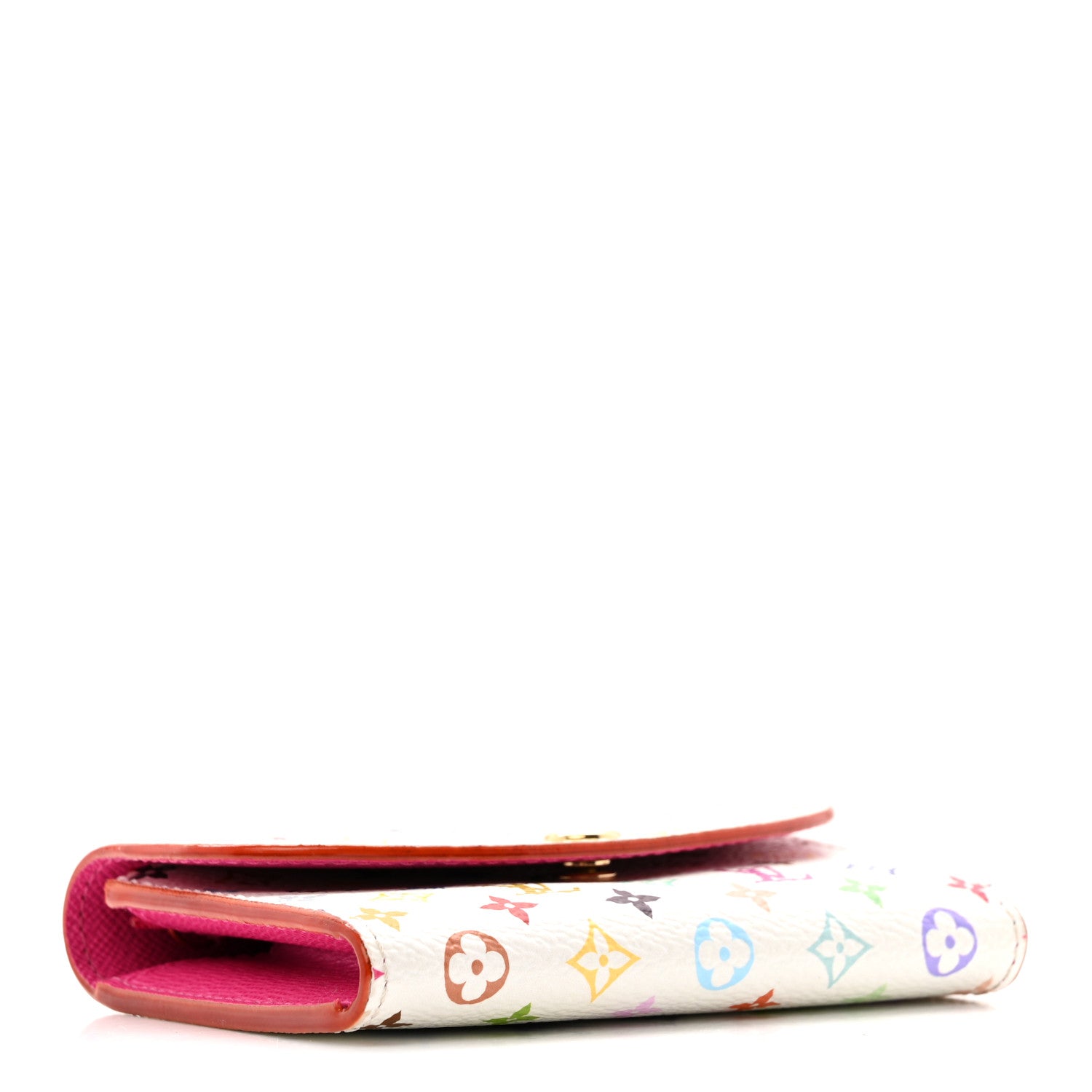 Louis Vuitton LV X TM Monogram Multicolor Rosalie Coin Purse White Kawaii Pink 4 of 7