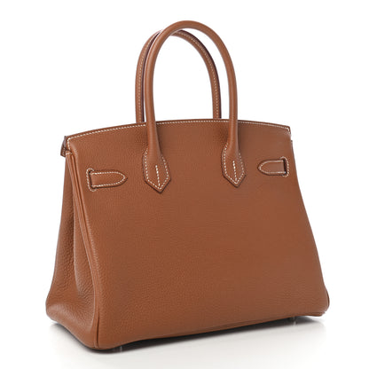 Hermes Togo Birkin 30 Gold 3 of 11