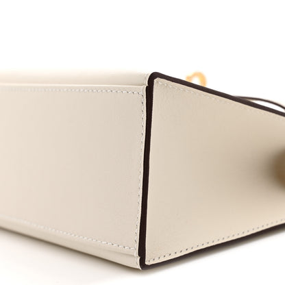 Hermes Swift Horseshoe Kelly Pochette Clutch Nata Gold 30 of 32