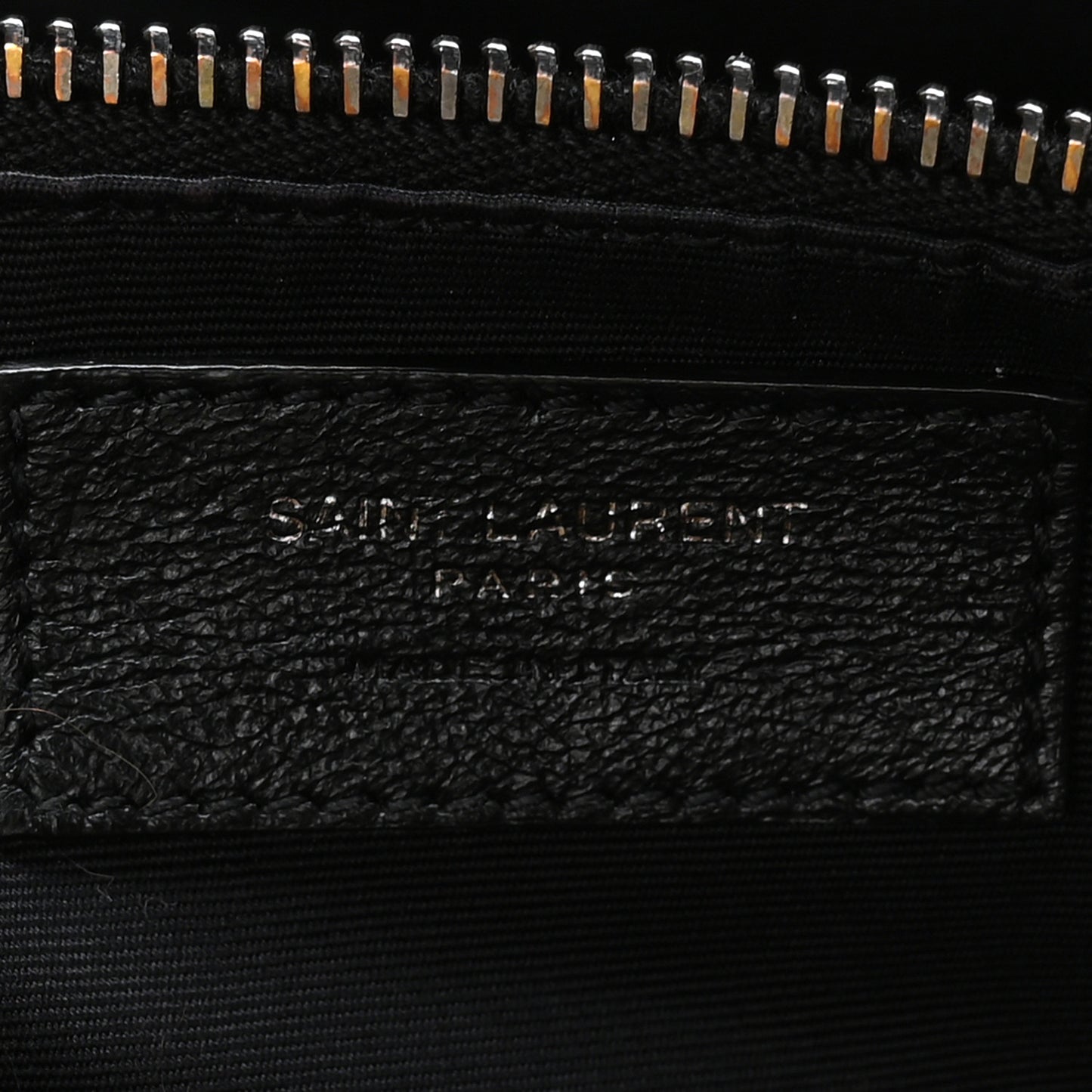 Grained Lambskin Monogram Oversized Niki Chain Satchel Black