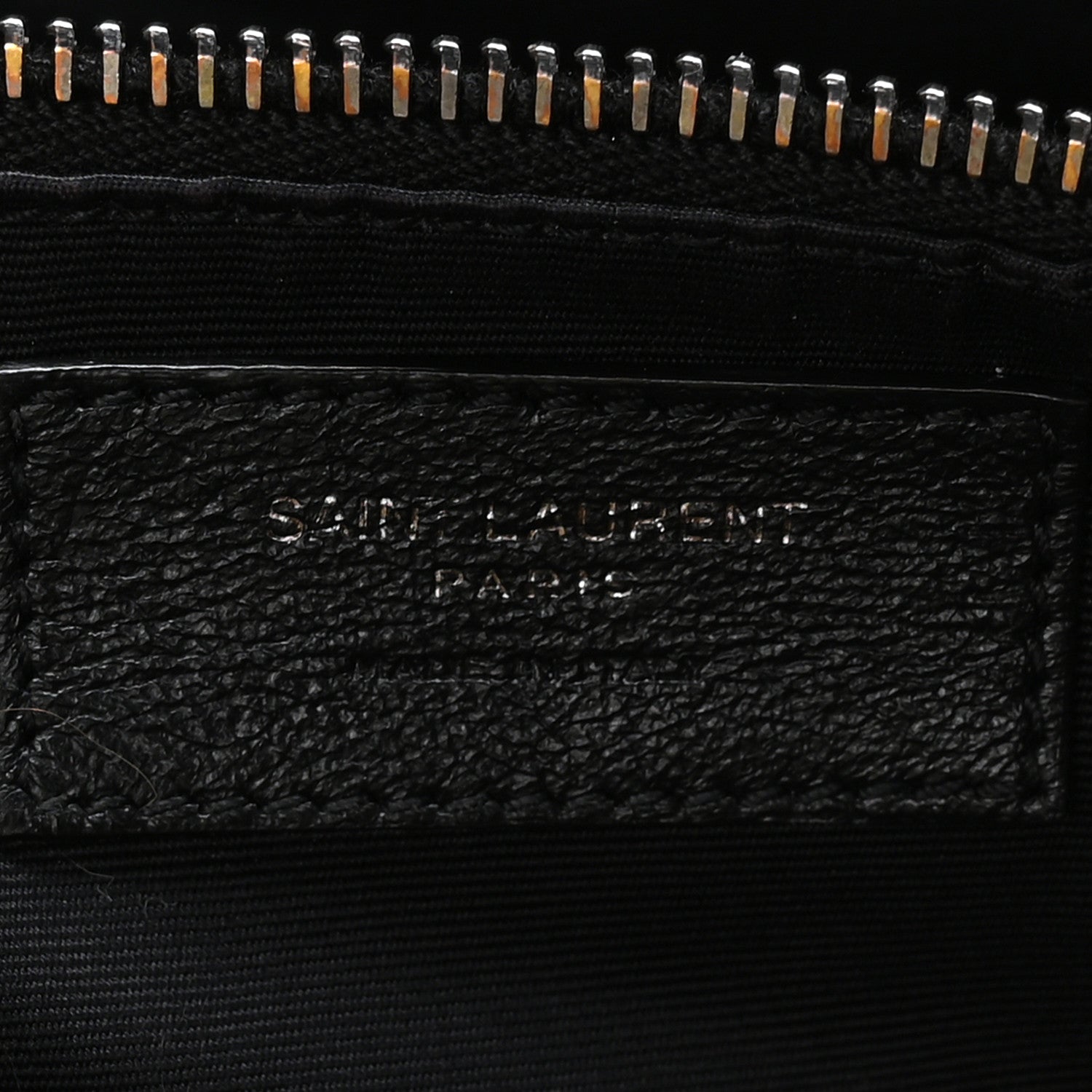 Saint Laurent Grained Lambskin Monogram Oversized Niki Chain Satchel Black 5 of 10