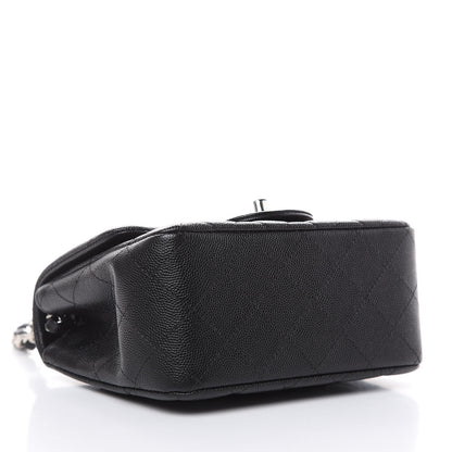 Chanel Caviar Quilted Mini Square Flap Black 4 of 9