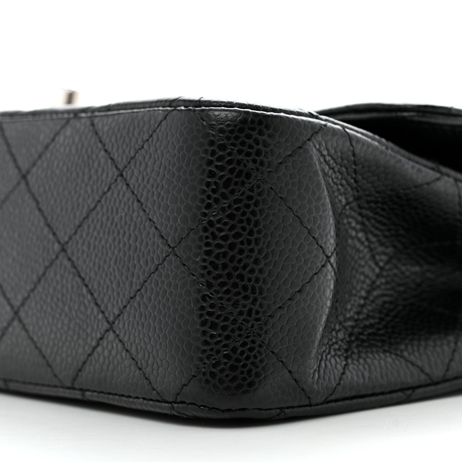 Chanel Caviar Quilted Medium Double Flap Black 9 of 12