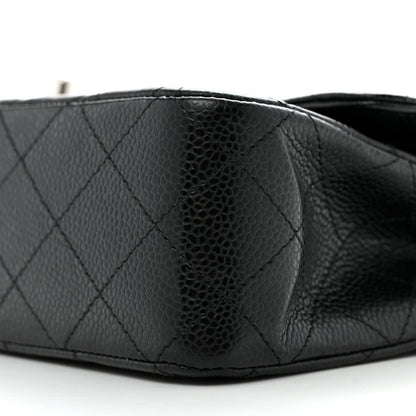 Chanel Caviar Quilted Medium Double Flap Black 9 of 12