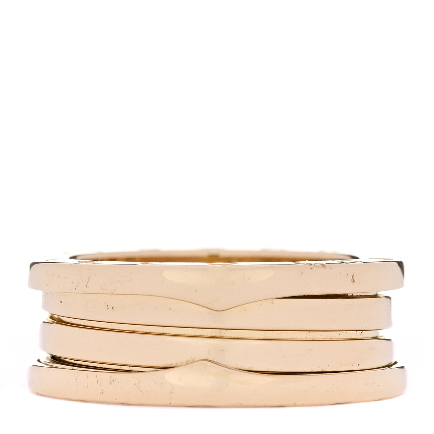 18K Yellow Gold B.Zero1 Three-Band Ring 59 8.75