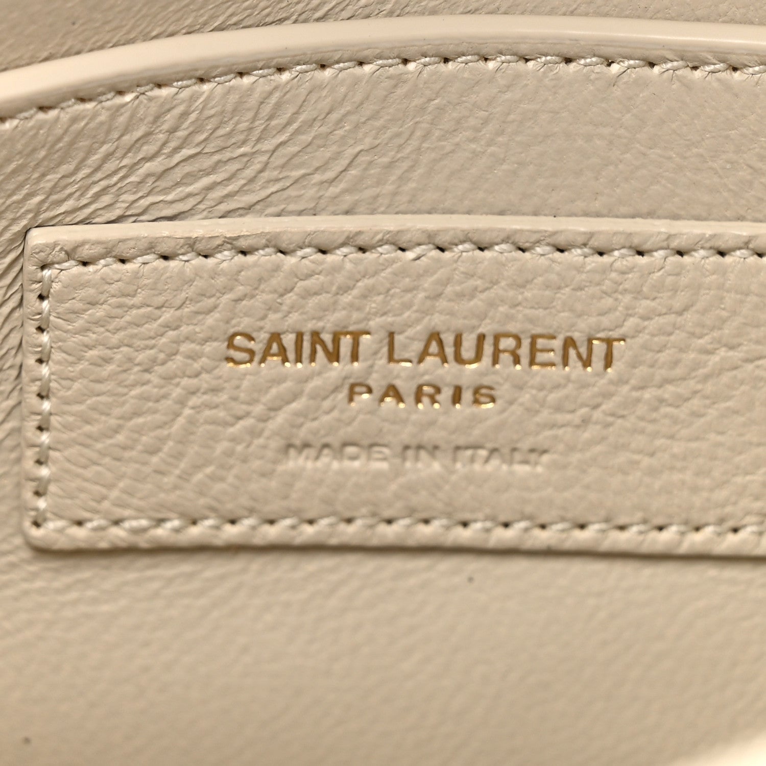 Saint Laurent Smooth Calfskin Mini Manhattan Shoulder Bag Blanc Vintage 6 of 11
