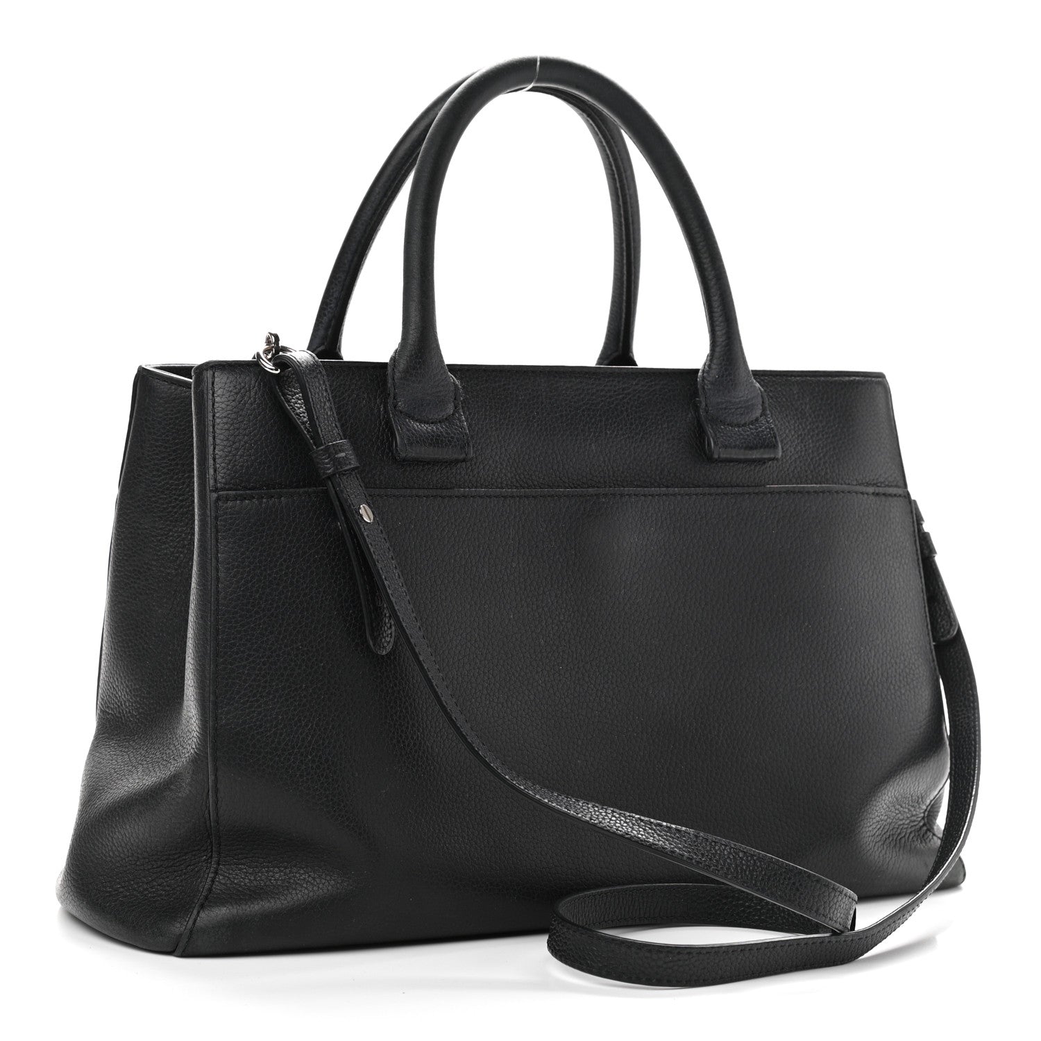 Chanel Grained Calfskin Small Neo Executive Shopper Tote Black 3 of 17