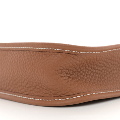 Hermes Taurillon Clemence Evelyne TPM Gold 5 of 11