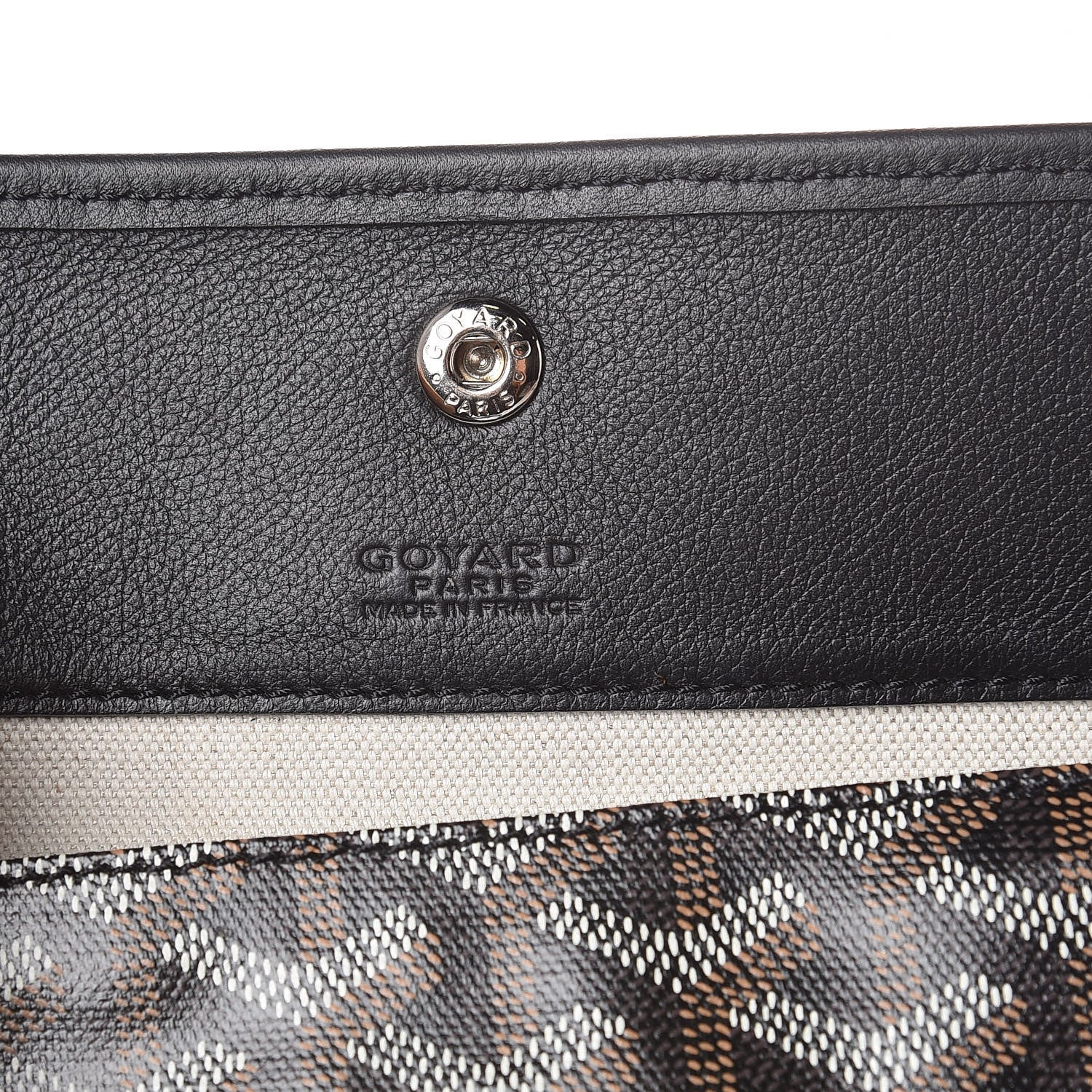 Goyard Goyardine Saint Louis PM Black 7 of 10