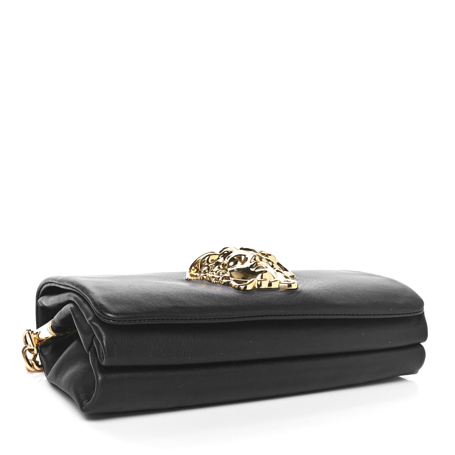 Nappa Palazzo Sultan Shoulder Bag Black